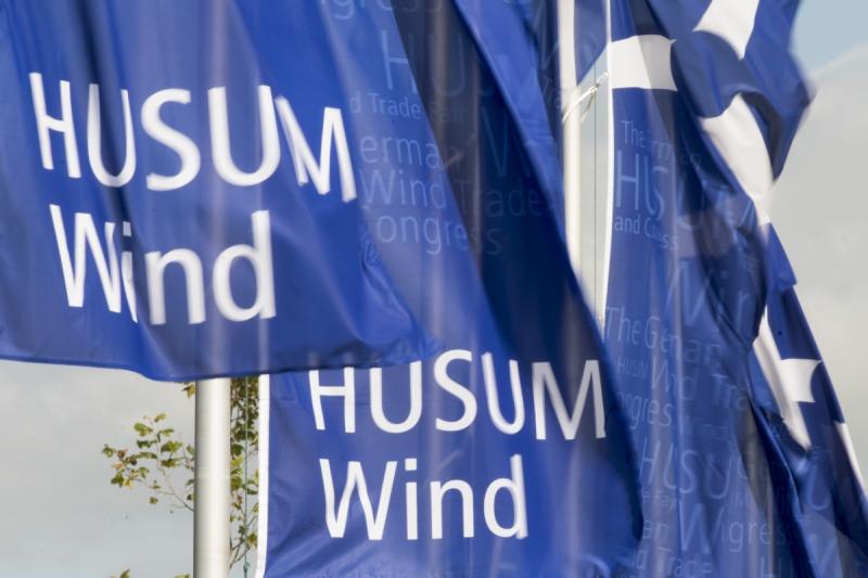 Flaggen der HUSUM Wind | © Messe Husum & Congress